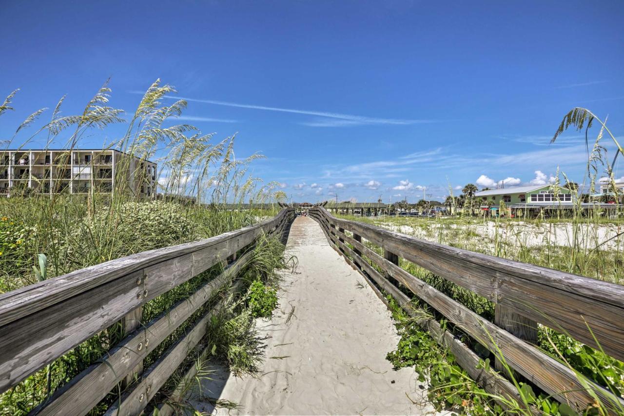 Oceanfront St Augustine Studio With Pool Access! St. Augustine Exterior foto